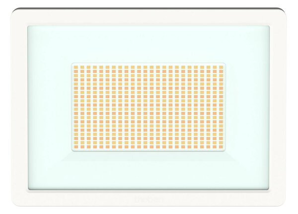 Theben LED-Außenwandstrahler theLeda B100 dual, biały, IP65, biały / opal, aluminium