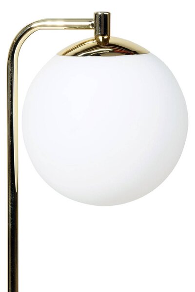 Lampa stołowa Rico Domiluce, mosiężny / złoty, salon / jadalnia, metal, nowoczesny
