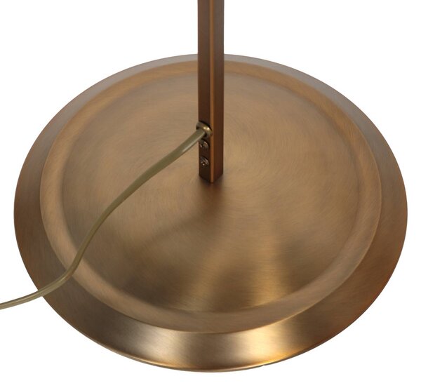 Steinhauer Lampa stojąca Anthea, brązowy / mosiężny, salon / jadalnia, metal