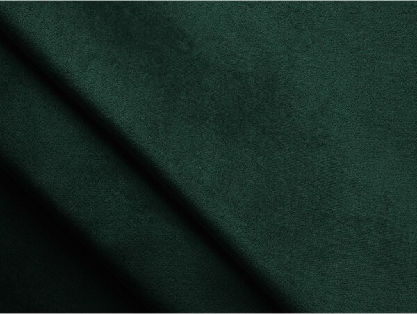 Ciemnozielone łóżko kontynentalne ze schowkiem 140x200 cm Mikana – Makamii