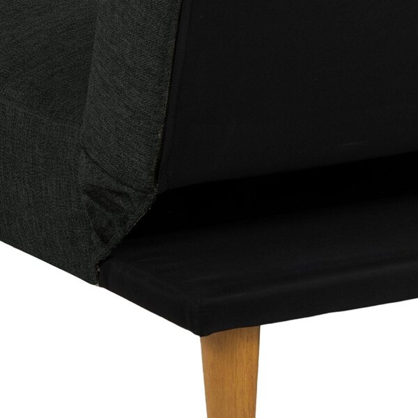 Ciemnoszara sofa rozkładana Bonami Essentials Matylda