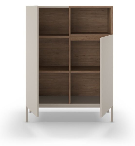 Kremowa szafka 90x120 cm Cailin – Marckeric