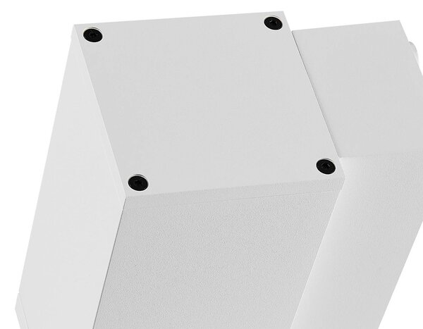 Deko-Light Kinkiet zewnętrzny LED ShoreLine Pro Square, możliwość ściemniania, biały / opal, aluminium, nowoczesny