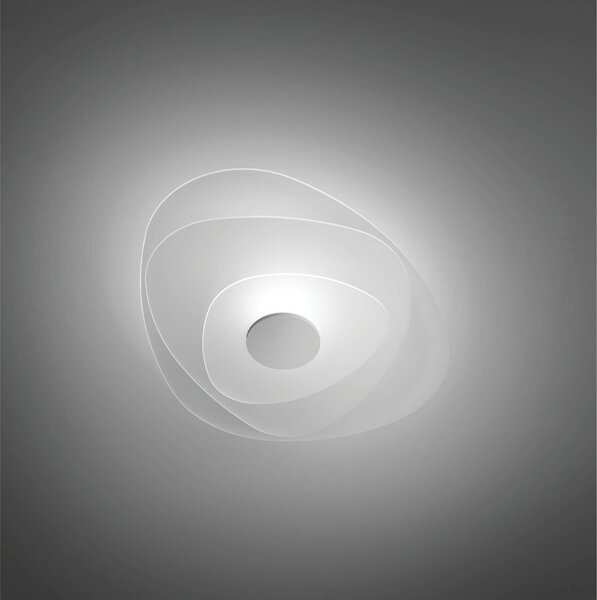 Linea Light Kinkiet LED Joint_S, możliwość ściemniania, biały / opal, salon / jadalnia, metal, nowoczesny