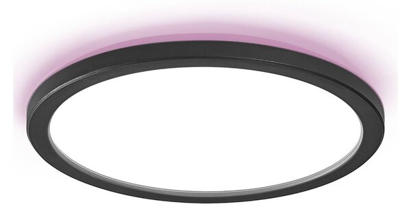 OSRAM SMART+ Inteligentna lampa sufitowa WiFi ORBIS ULTRA SLIM, czarny, salon / jadalnia, tworzywo sztuczne, nowoczesny