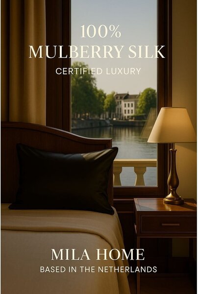 Jedwabna poszewka na poduszkę 60x70 cm Mulberry Silk – Mila Home Luxury
