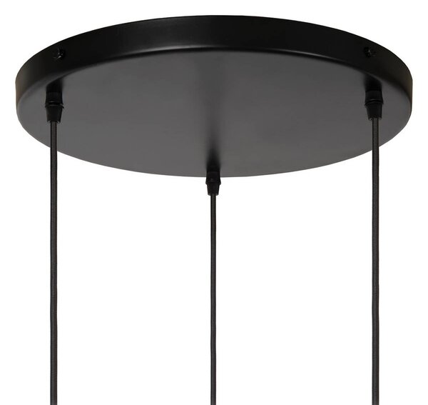 Lucide Lampa wisząca Bina, możliwość ściemniania, biały / opal, salon / jadalnia, ceramika, nowoczesny