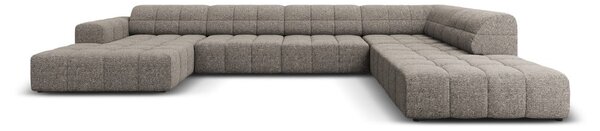 Ciemnoszary narożnik (prawostronny/w kształcie litery U) Chicago – Cosmopolitan Design