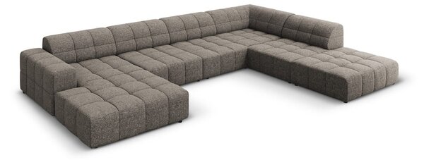 Ciemnoszary narożnik (prawostronny/w kształcie litery U) Chicago – Cosmopolitan Design