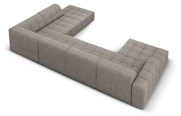 Ciemnoszary narożnik (prawostronny/w kształcie litery U) Chicago – Cosmopolitan Design