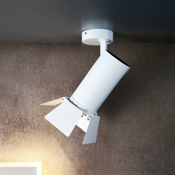 Deko-Light Reflektor sufitowy LED Lucea 6, biały, aluminium, 2700 K możliwość ściemniania, biały / opal, salon / jadalnia, aluminium, nowoczesny