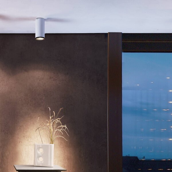 Deko-Light Lampa sufitowa LED Lucea 6, możliwość ściemniania, biały / opal, salon / jadalnia, aluminium, nowoczesny