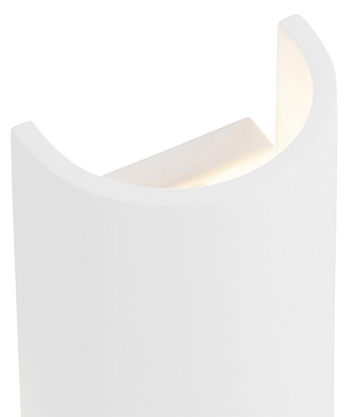 Nowoczesna lampa ścienna biała - Colja Novo