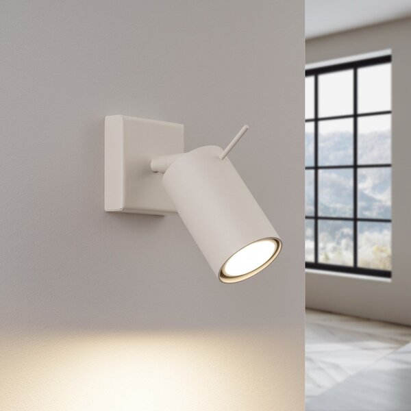 Kremowa lampa punktowa 8x16 cm Etna – Sollux