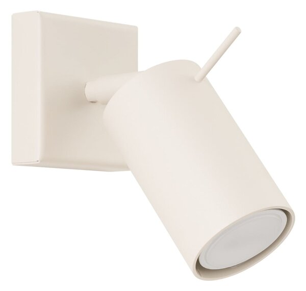 Kremowa lampa punktowa 8x16 cm Etna – Sollux
