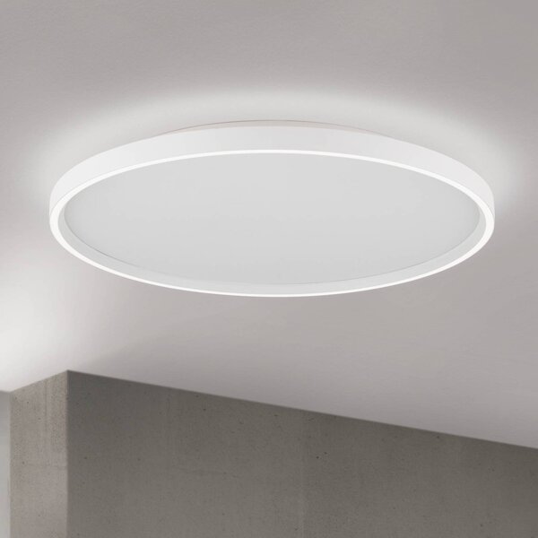 ORION Lampa sufitowa MASCA, możliwość ściemniania, biały / opal, salon / jadalnia, aluminium, nowoczesny