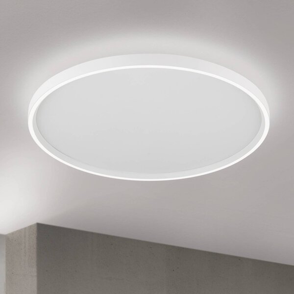 ORION Lampa sufitowa MASCA, możliwość ściemniania, biały / opal, salon / jadalnia, aluminium, nowoczesny