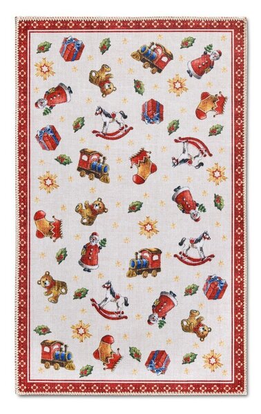 Czerwony dywan ze świątecznym motywem 50x80 cm Red Christmas – Villeroy&Boch