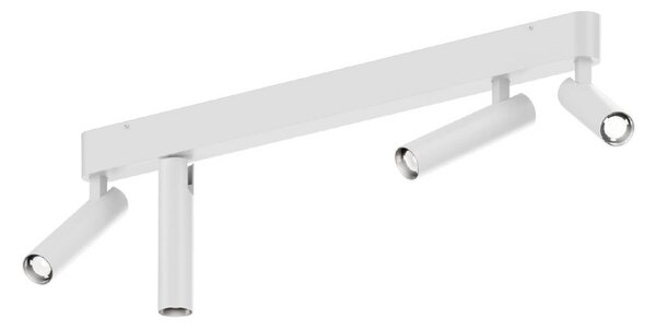 Wever & Ducré Lighting WEVER DUCRÉ Reflektor sufitowy LED Match 4.0 biały 2700 K 4.0, możliwość ściemniania, biały / opal, salon / jadalnia, aluminium, nowoczesny