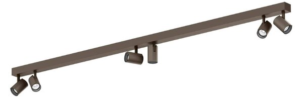 Wever & Ducré Lighting WEVER & DUCRÉ Reflektor sufitowy LED Ceno 6.0, brązowy, 2700 K możliwość ściemniania, brązowy / mosiężny, salon / jadalnia, aluminium, nowoczesny