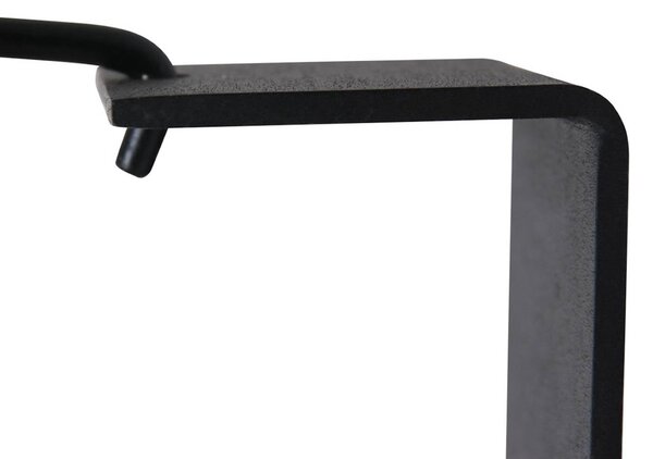 Steinhauer Kinkiet Elegant Classy, możliwość ściemniania, czarny, salon / jadalnia, metal, nowoczesny