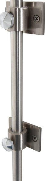 Steinhauer Kinkiet Sparkled Light, możliwość ściemniania, aluminiowy / szary / cynkowy, salon / jadalnia, metal, nowoczesny