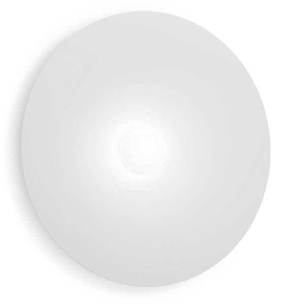 Wever & Ducré Lighting Kinkiet Clea 3.0, możliwość ściemniania, biały / opal, salon / jadalnia, aluminium