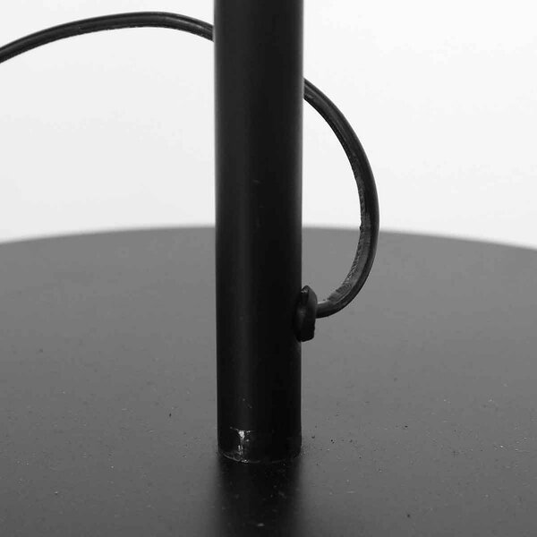 Steinhauer Lampa stojąca Bloeba, czarny, salon / jadalnia, metal, nowoczesny
