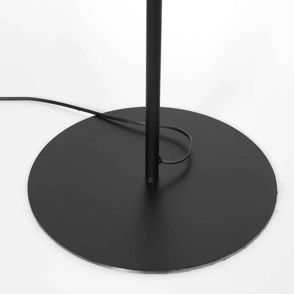 Steinhauer Lampa stojąca Bloeba, czarny, salon / jadalnia, metal, nowoczesny