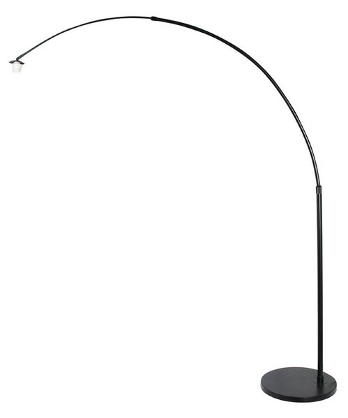 Steinhauer Lampa łukowa - lampa stojąca Sparkled Light, możliwość ściemniania, brązowy / rdzawy, salon / jadalnia, metal, nowoczesny