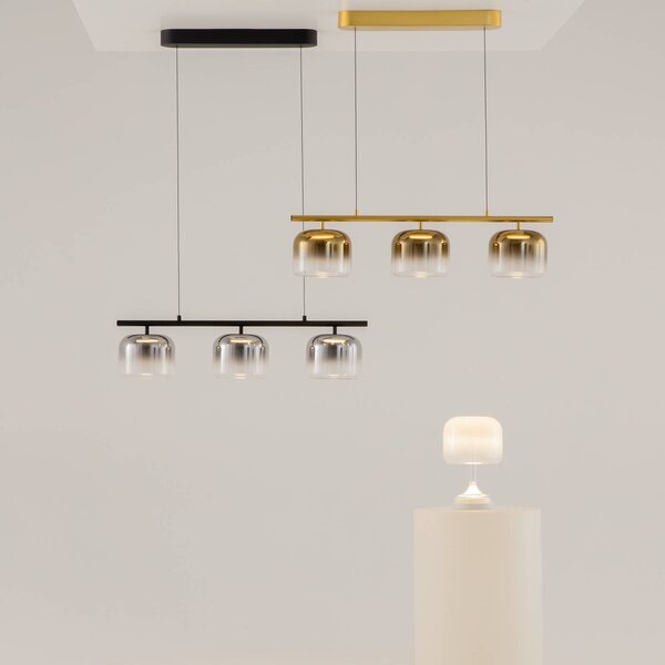 Maytoni Lampa wisząca Spirito, możliwość ściemniania, mosiężny / złoty, salon / jadalnia, metal, nowoczesny