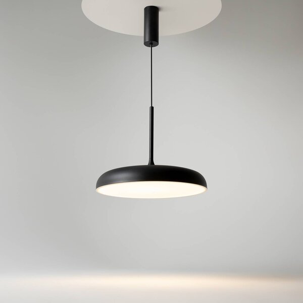 Maytoni Lampa wisząca Gerhard, czarny, salon / jadalnia, metal, nowoczesny