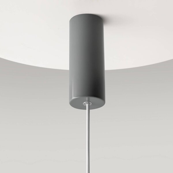 Maytoni Lampa wisząca Gerhard, aluminiowy / szary / cynkowy, salon / jadalnia, metal, nowoczesny