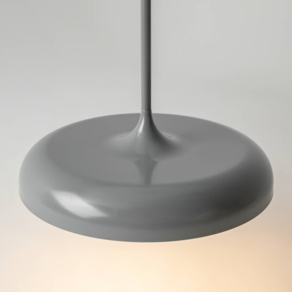 Maytoni Lampa wisząca Gerhard, aluminiowy / szary / cynkowy, salon / jadalnia, metal, nowoczesny