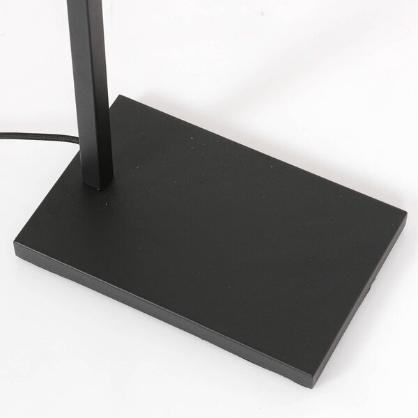 Steinhauer Lampa stojąca Stang, czarny, salon / jadalnia, metal, nowoczesny