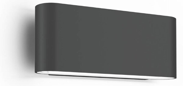Wever & Ducré Lighting Kinkiet zewnętrzny Kiosk 1.0, możliwość ściemniania, czarny, aluminium