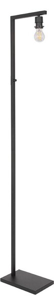 Steinhauer Lampa stojąca Stang, czarny, salon / jadalnia, metal, nowoczesny