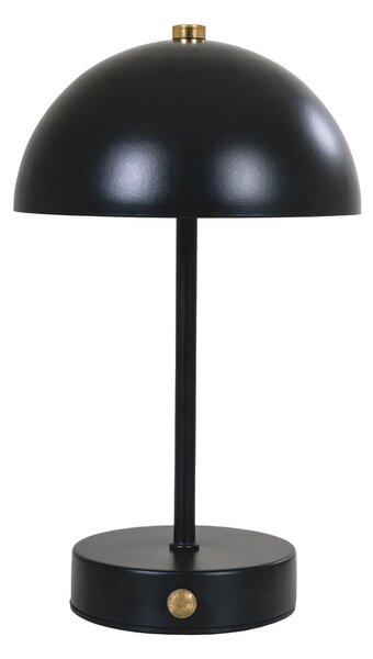 Lampa stołowa LED w kolorze czerni z połyskiem (wysokość 25 cm) Holt – House Nordic