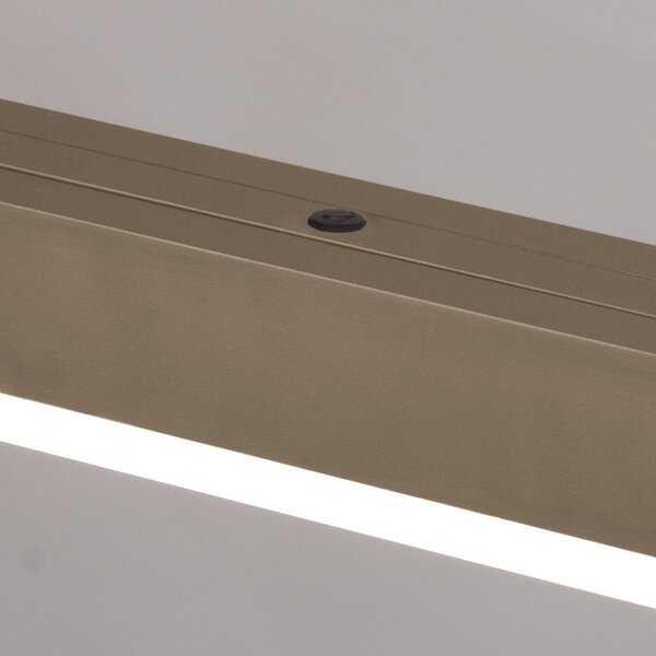 FISCHER & HONSEL Lampa wisząca Vayana, możliwość ściemniania, brązowy / rdzawy, salon / jadalnia, metal, nowoczesny