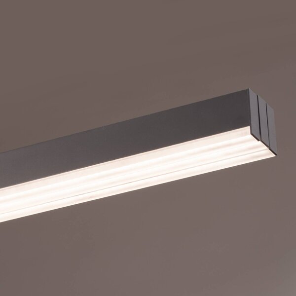 FISCHER & HONSEL Lampa wisząca Vayana, możliwość ściemniania, aluminiowy / szary / cynkowy, salon / jadalnia, metal, nowoczesny