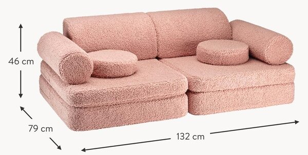 Ręcznie wykonana sofa dziecięca Teddy Sugar