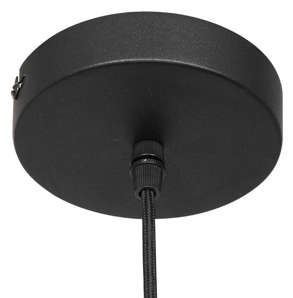 Mexlite Lampa wisząca Glimsy, możliwość ściemniania, aluminiowy / szary / cynkowy, salon / jadalnia, szkło