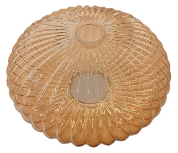 Mexlite Lampa stołowa Bloeba, kremowy / amber, salon / jadalnia, metal, nowoczesny
