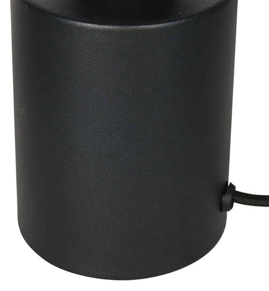 Mexlite Lampa stołowa Bloeba, biały / opal, salon / jadalnia, tkanina / materiał / jedwab