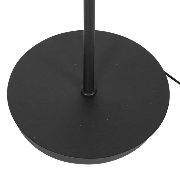 Steinhauer Lampa stojąca Mykty, możliwość ściemniania, czarny, salon / jadalnia, metal, nowoczesny
