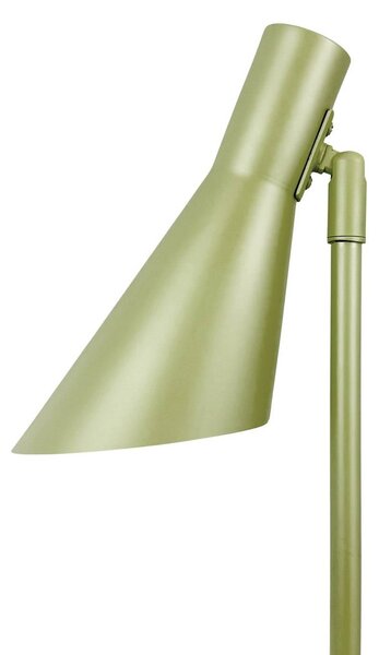 Dyberg Larsen Lampa stołowa DL12 Mini, zielony, salon / jadalnia, metal, skandynawski