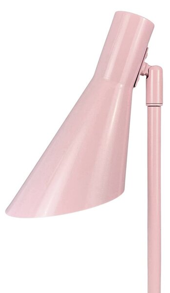 Dyberg Larsen Lampa stołowa DL12 Mini, fioletowy / różowy / bladoróżowy, salon / jadalnia, metal, skandynawski