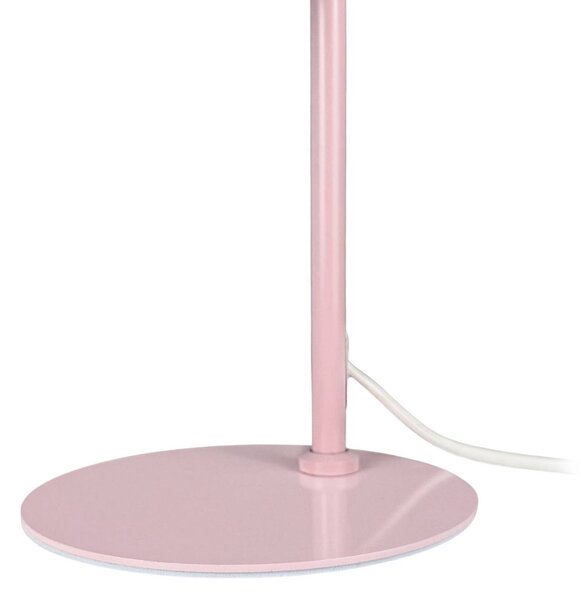 Dyberg Larsen Lampa stołowa DL12 Mini, fioletowy / różowy / bladoróżowy, salon / jadalnia, metal, skandynawski