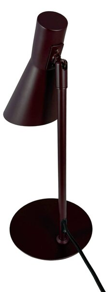 Dyberg Larsen Lampa stołowa DL12 Mini, brązowy / rdzawy, salon / jadalnia, metal, skandynawski