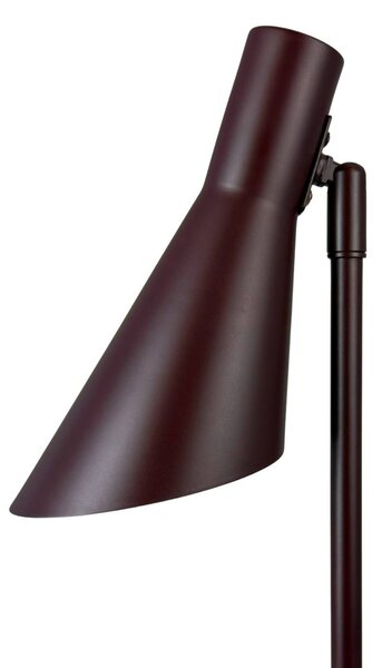 Dyberg Larsen Lampa stołowa DL12 Mini, brązowy / rdzawy, salon / jadalnia, metal, skandynawski